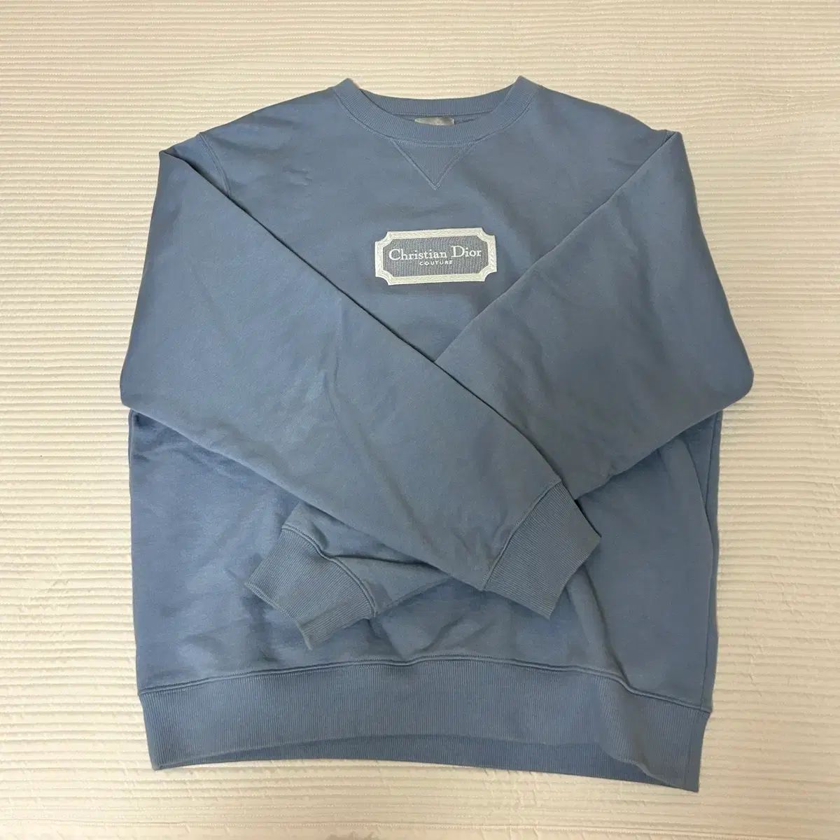 ディオール クチュール 刺繍 ロゴ スウェット Lサイズ