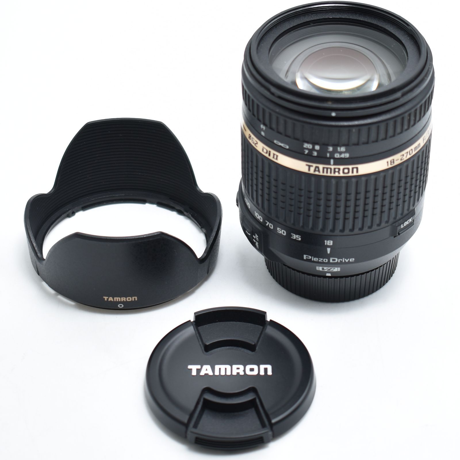 B#12594 TAMRON 高倍率ズームレンズ 18-270mm F3.5-6.3 DiII VC PZD キヤノン用 APS-C専用 B008E