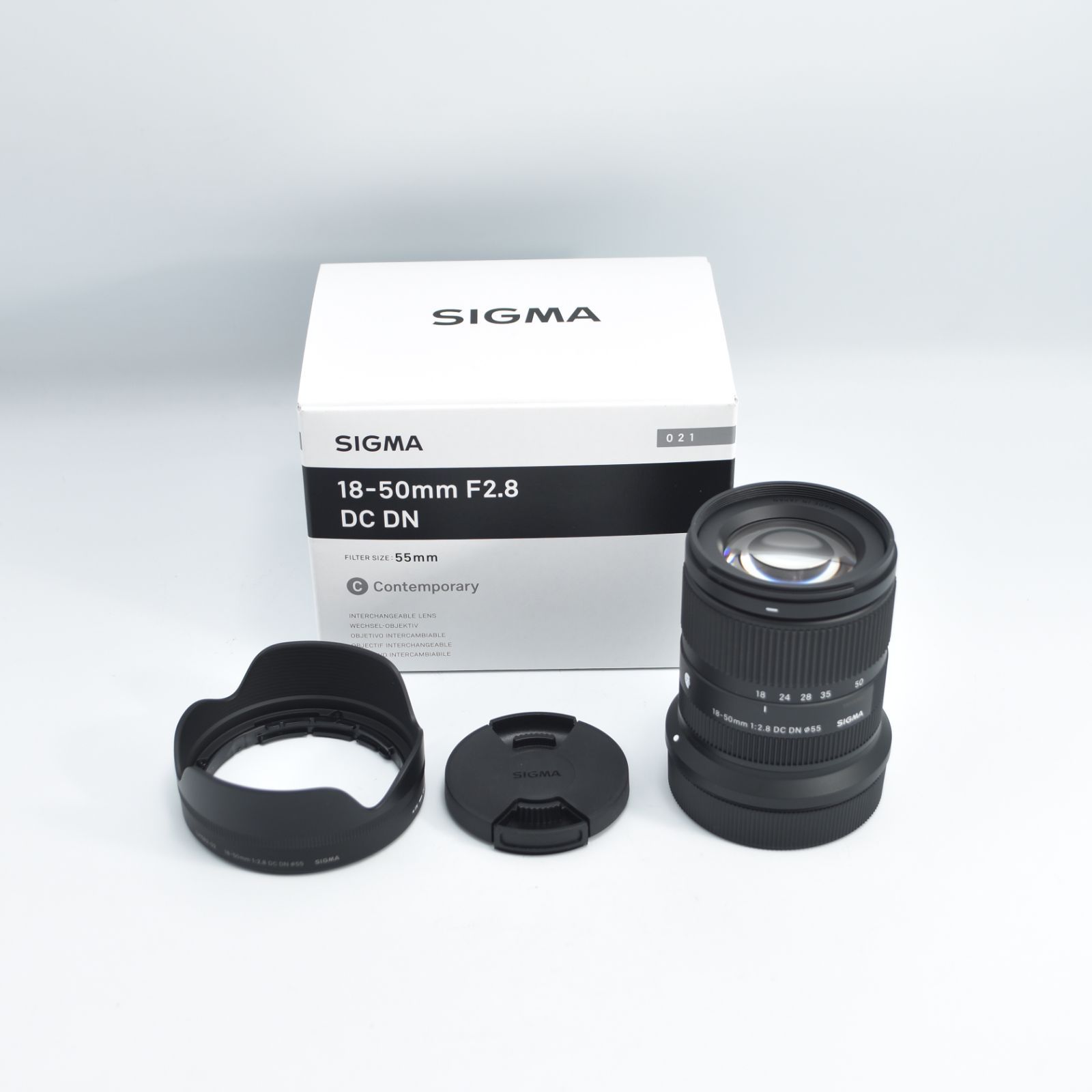 B#12574 シグマ(Sigma) レンズ 18-50mm F2.8 DC DN Canon キヤノン RFマウント ズーム 標準 APS-C ミラーレス用 Contemporary