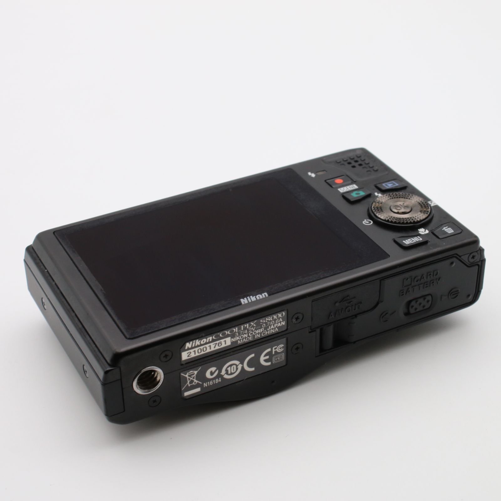 極上品】 Nikon COOLPIX S8000 ブラック デジタルカメラ #084VV05139
