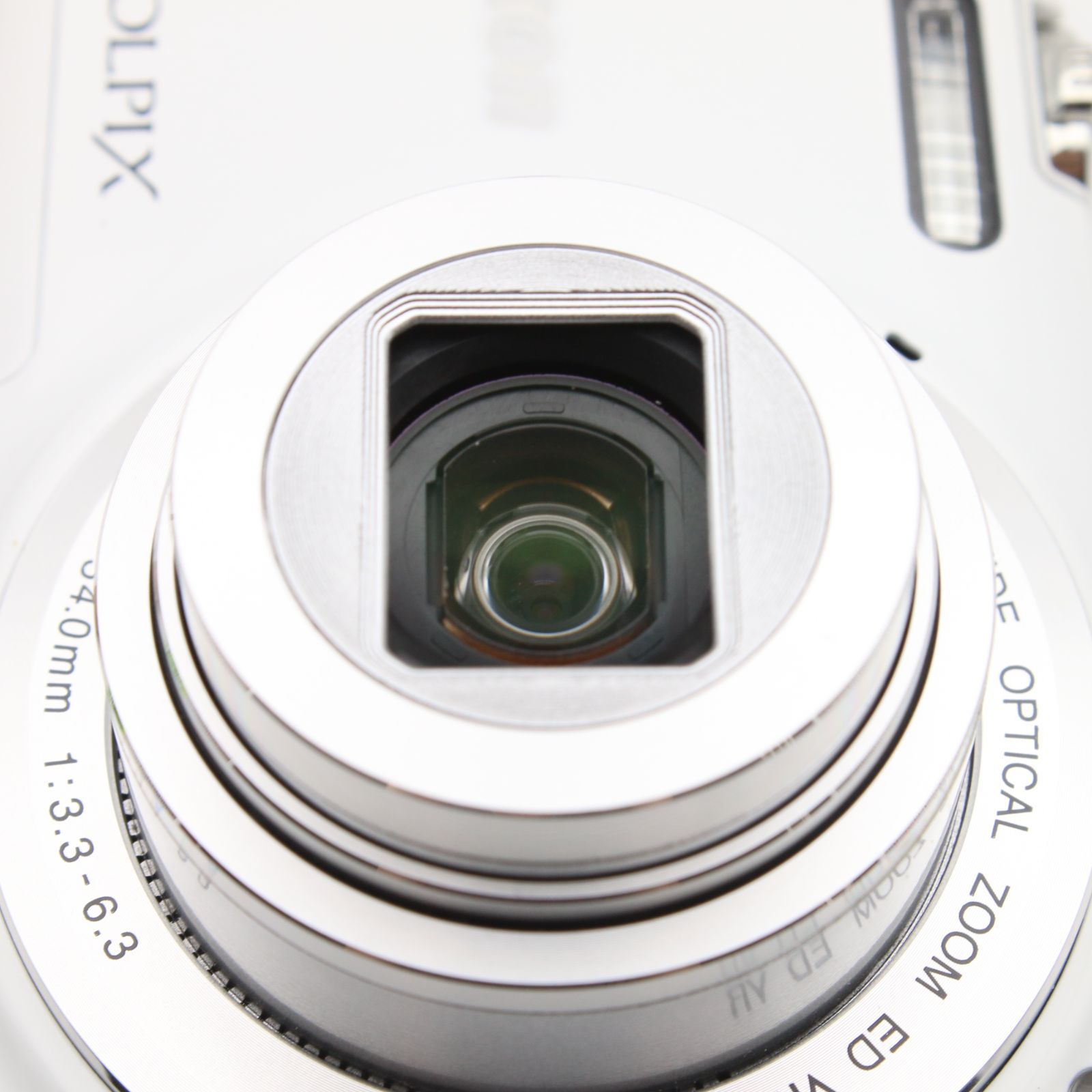 極上品】 Nikon COOLPIX S6800 ホワイト 12倍ズーム 1602万画素