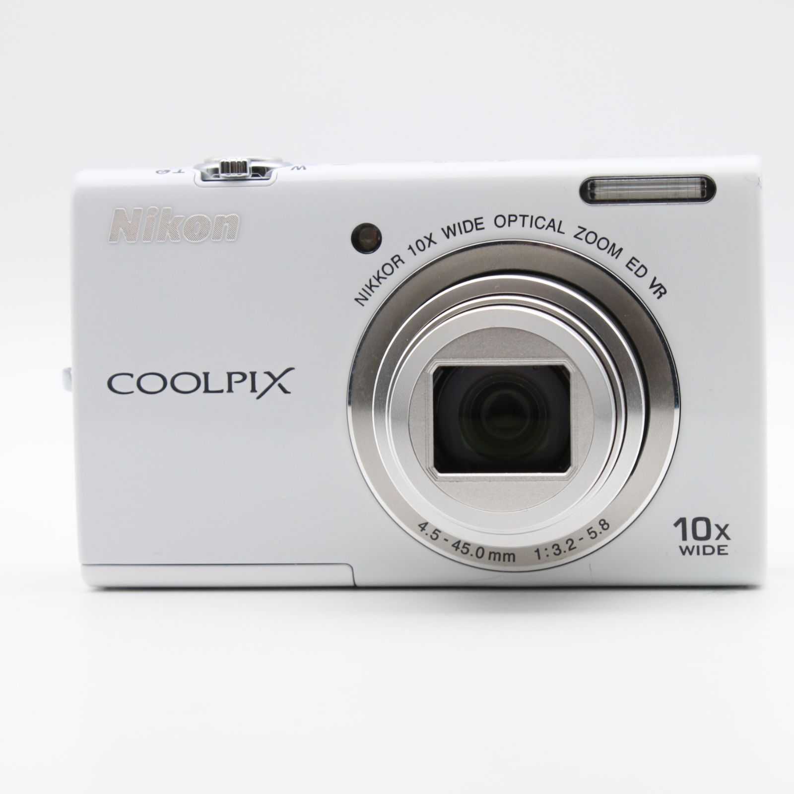 極上品】 Nikon COOLPIX S6200 ホワイト デジタルカメラ #084VV05119