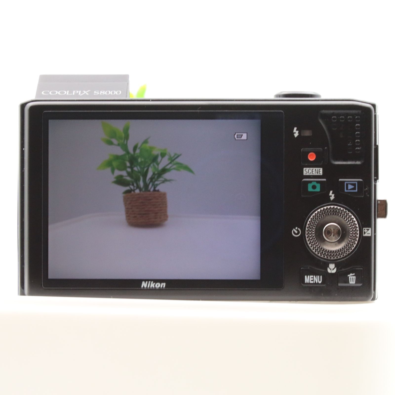 極上品】 Nikon COOLPIX S8000 ブラック デジタルカメラ #084VV05139