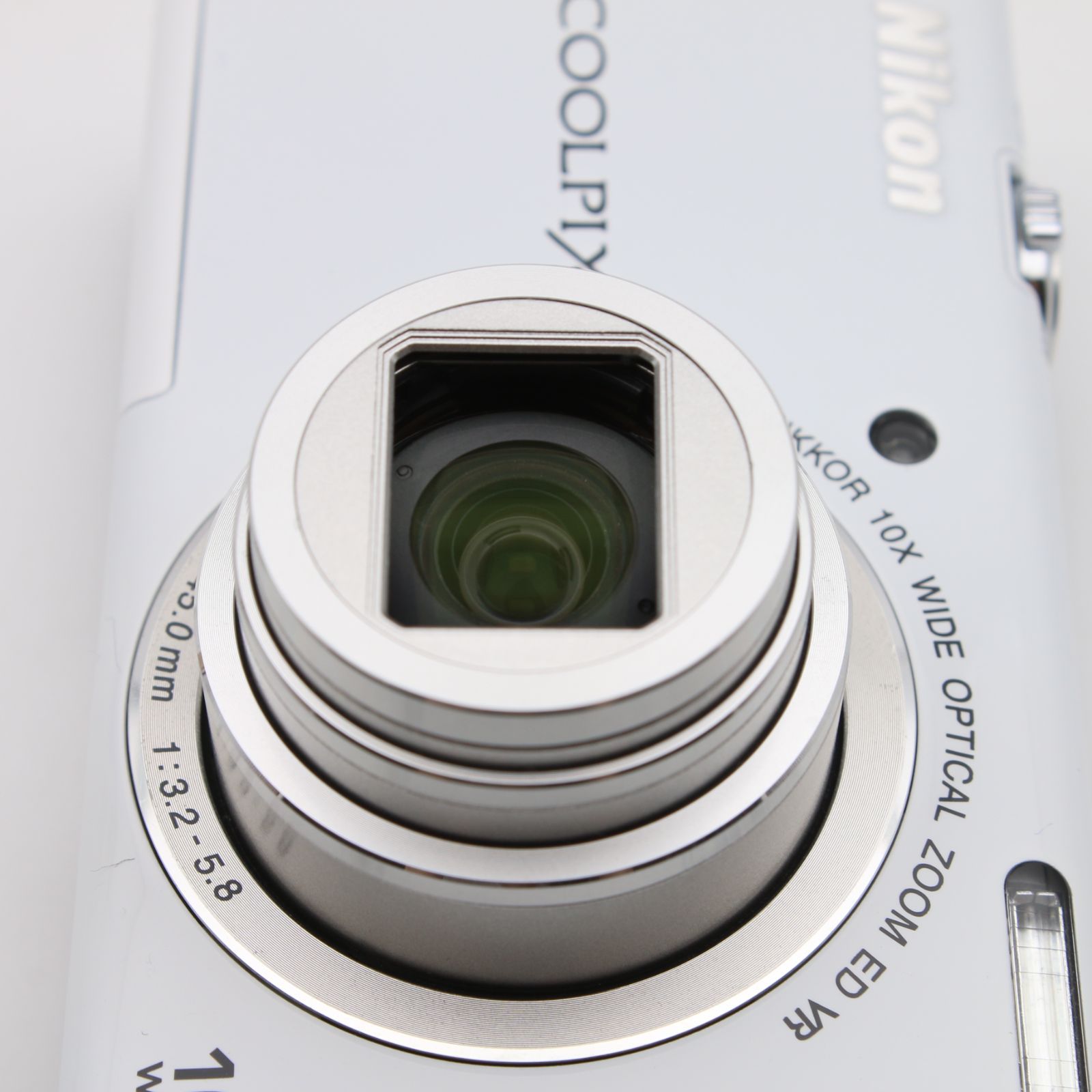 極上品】 Nikon COOLPIX S6200 ホワイト デジタルカメラ #084VV05119