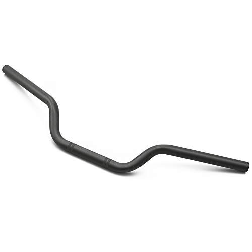R◆デイトナ(Daytona) バイク用 ハンドル レブル250/500(17-23)専用 遠いハンドル対策 インナーウェイト145 マットブラック 15421