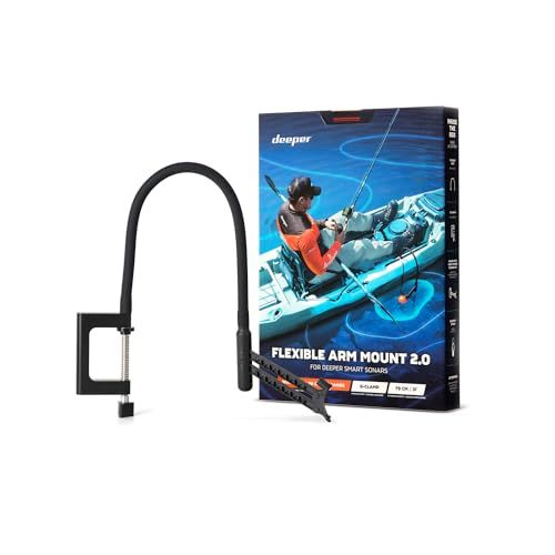 【日本正規代理店品】deeperワイヤレススマート魚群探知機専用フレキシブルアーム 2.0t 49b76964