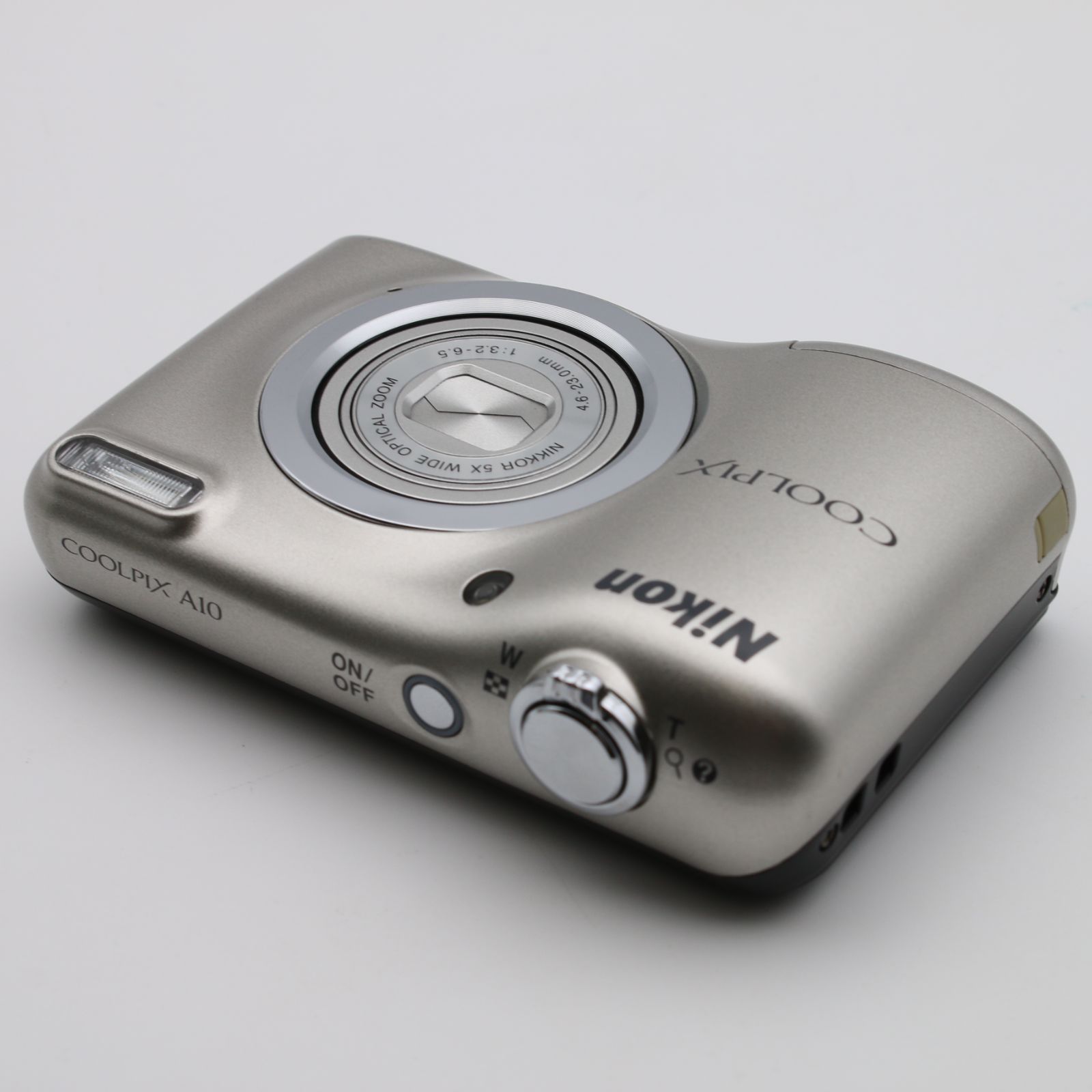 極上品】 Nikon COOLPIX A10 シルバー 光学5倍ズーム 1614万画素
