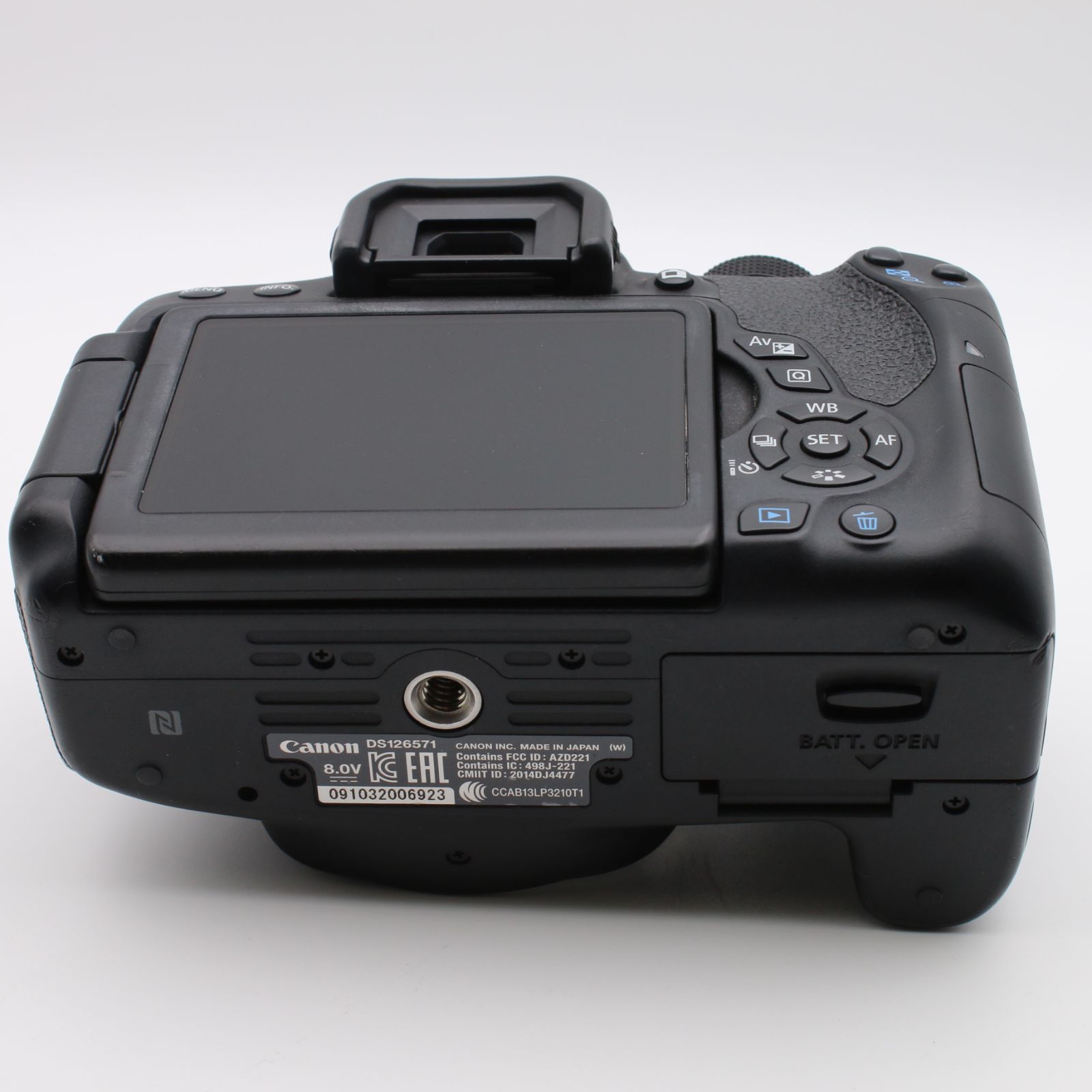 極上品】 Canon EOS Kiss X8i ボディ 2420万画素 デジタル一眼レフ 