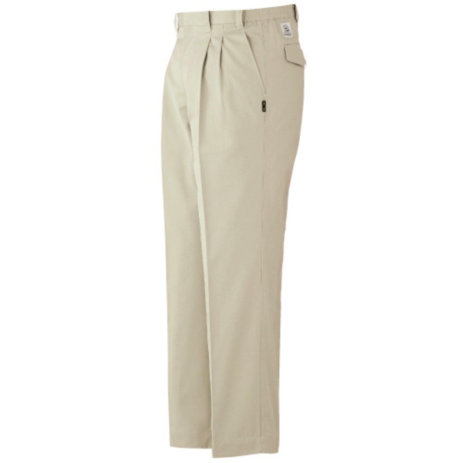 新品 [ミドリ安全] 作業服 スラックス メンズ ワイド 帯電防止 エコマーク認定 通気性 RC-S190 下 アイボリー M