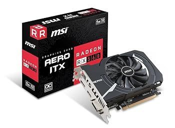 MSI Radeon RX 560 AERO ITX 4G OC グラフィックスボード VD6359 0