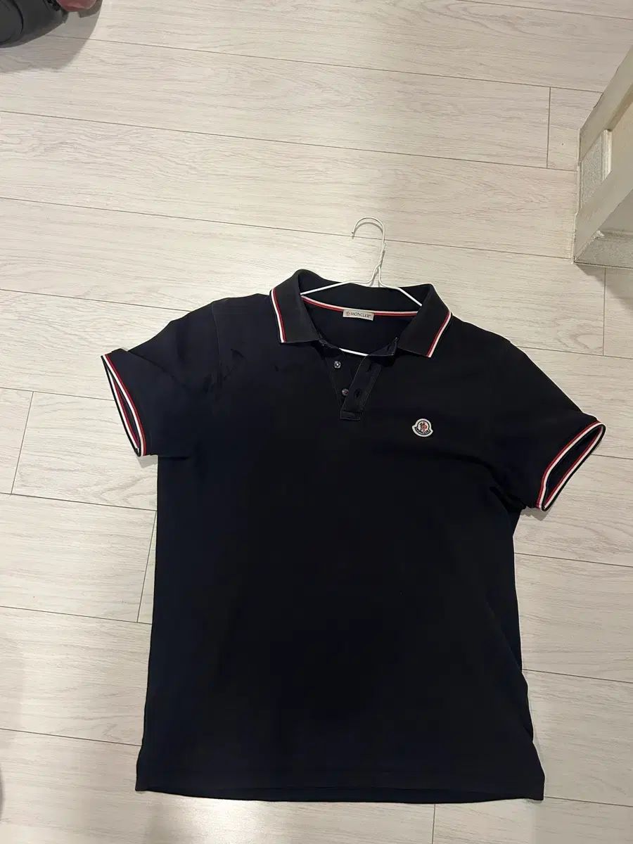 モンクレール ネイビー カラーTシャツ