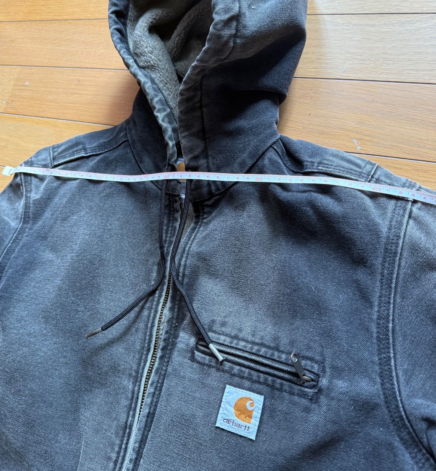 大人気な フェードVintage Carhartt アクティブジャケット ボロ