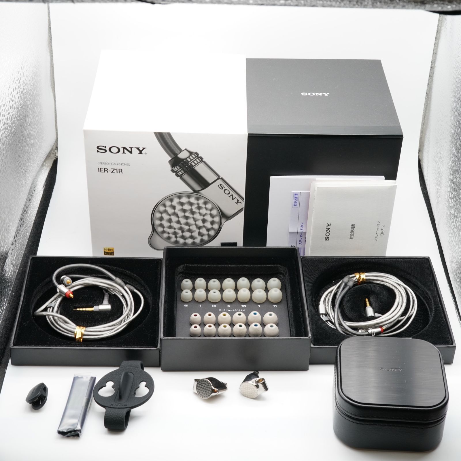 新品級 SONY ソニー IER-Z1R あると嬉しい元箱・取説・付属品完備！