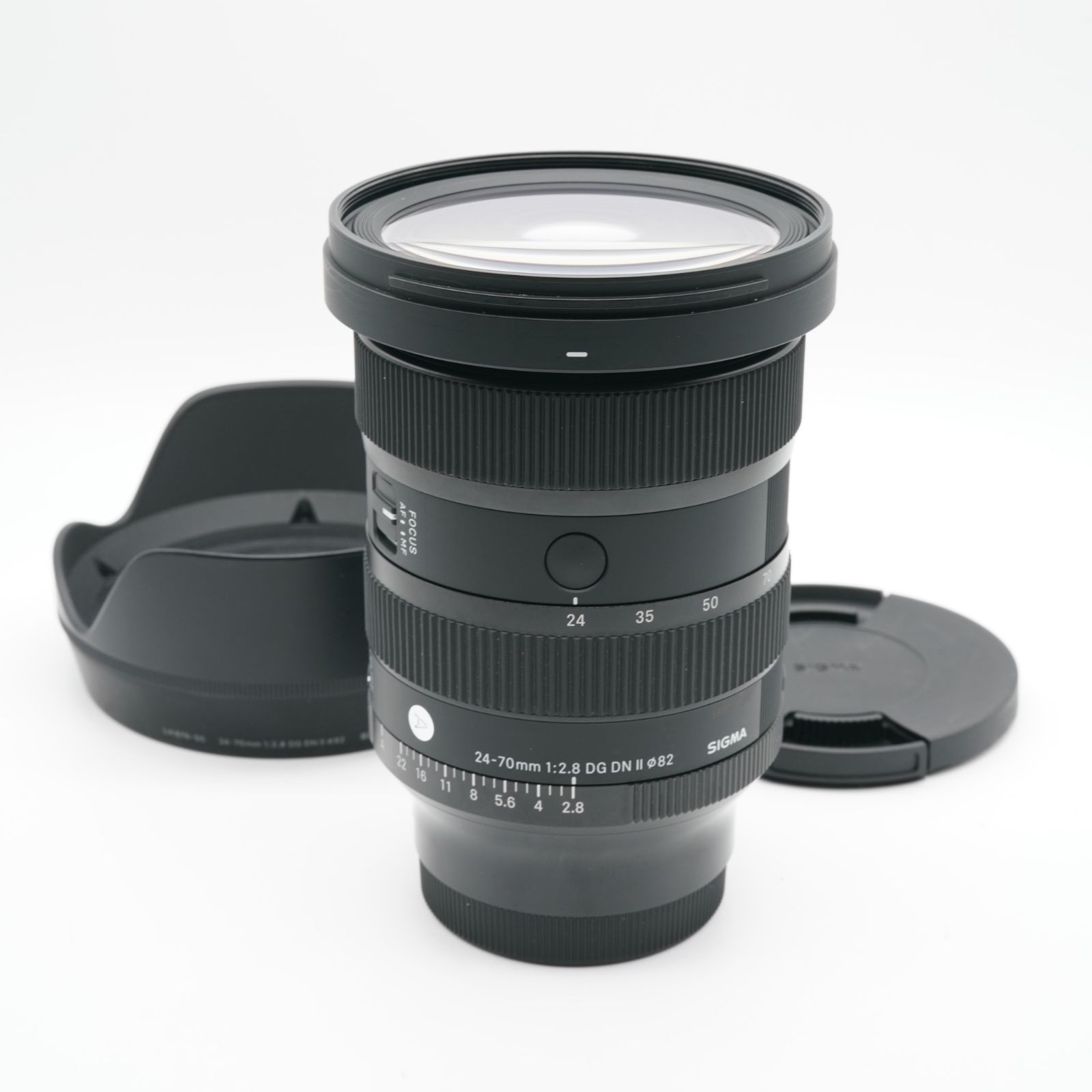 新品級 SIGMA シグマ 24-70mm F2.8 DG DN II Art ソニーE あると嬉しい純正フード付！