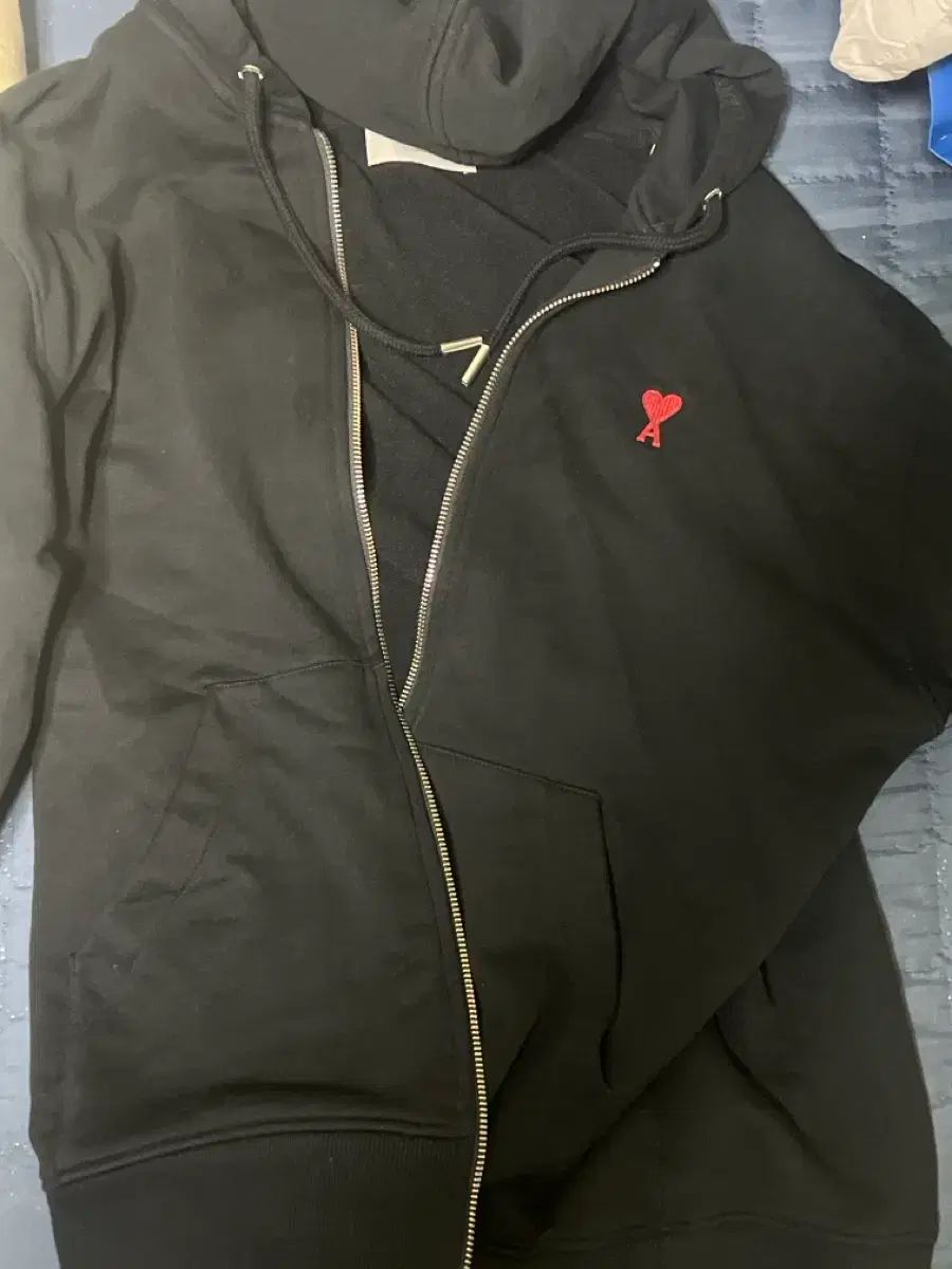 アミ スモールハート フードジップアップ xl