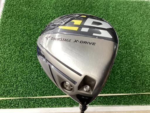 【中古】 ブリヂストン TOURSTAGE X-DRIVE GR(2014) 9.5° ドライバー DR Diamana W60 (フレックスS) メンズ 男性用 右利き 右用 Cランク ゴルフクラブ