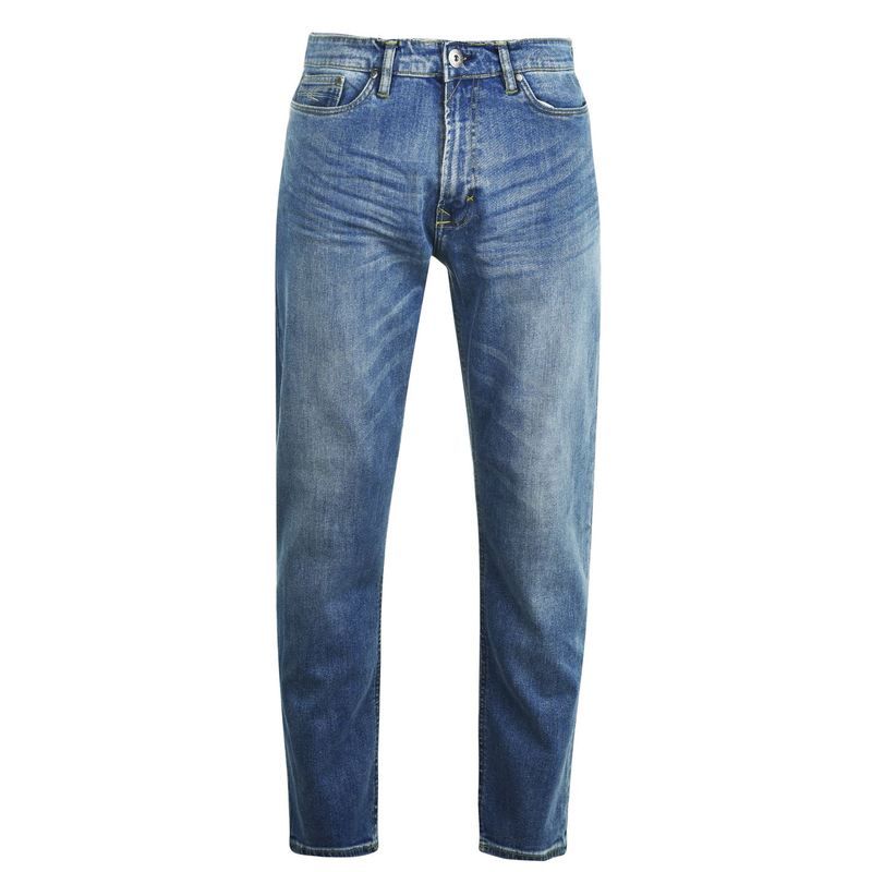 ファイヤートラップ メンズ ボトムス デニムパンツ ジーンズ Firetrap Rom Mens Jeans Reg Light Wash