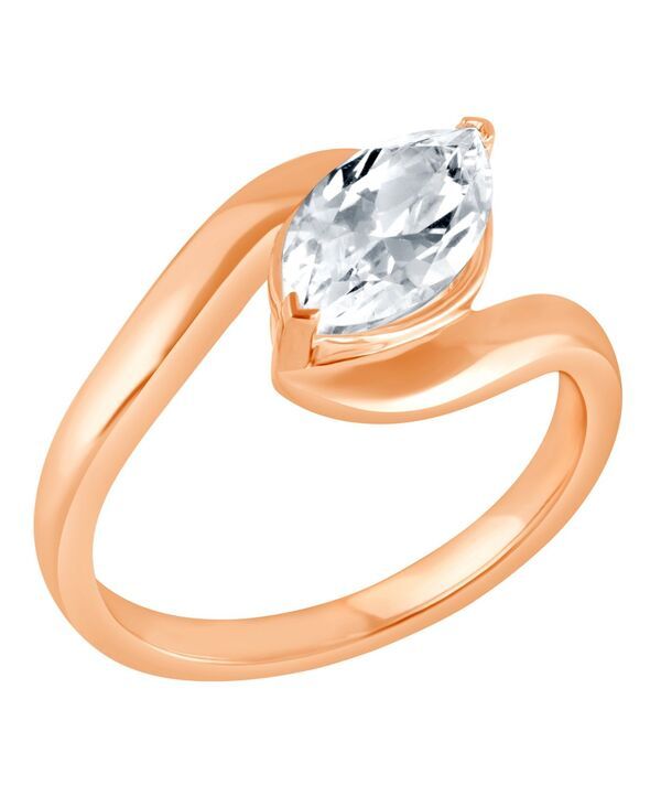 バッジェリーミシュカ レディース アクセサリー リング Badgley Mischka Certified Lab Grown Diamond Marquisengagement Ring 134 ctw in 14k Yellowhite orose Ros