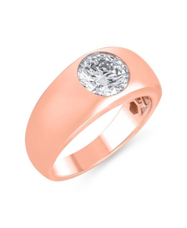 バッジェリーミシュカ レディース アクセサリー リング Badgley Mischka Certified Lab Grown Diamond Solitaire Ring 112 ctw in 14k Yellowhite orose Rose Gold ゴ