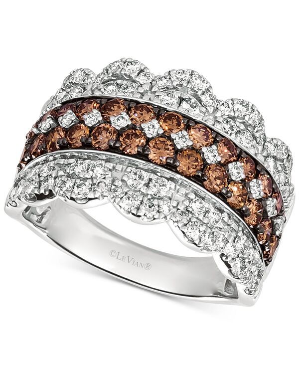 ル ヴァン レディース アクセサリー リング Le Vian 20th Anniversary Diamond Jubilee Crown Ring 2 ctw in 14k White Gold 14k Rose Gold or 14K Yellowhite