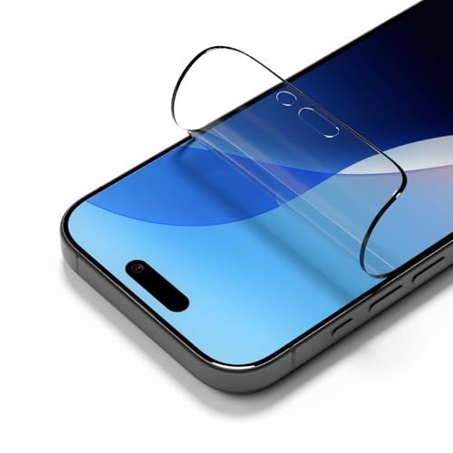 RHINOSHIELD (ライノシールド) iPhone 16 Pro Max 対応3D耐衝撃保護フィルムPRO - 透明｜耐衝撃性 耐傷性 静電気防止 ブルーライトカット ガイド枠付属ma 1769f50f