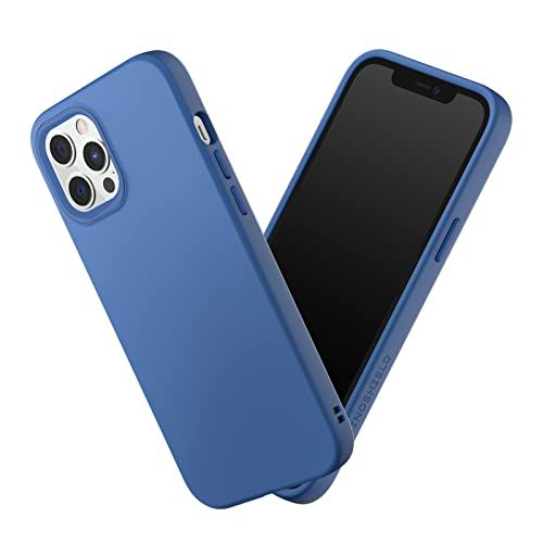RHINOSHIELD [iPhone 12 Pro Max] SolidSuit ケース 耐衝撃 米軍MIL規格 衝撃吸収 傷 指紋 防止 薄型 軽量 SGS認証 - 着せ替え可能なカメラリング - コバルトブルーma 05801bc3