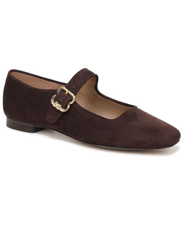 サムエデルマン レディース シューズ パンプス Sam Edelman Womens Michaela Mary Jane Flats Caf Noir Suede