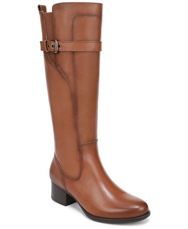 ナチュライザー レディース シューズ パンプス ブーツ Naturalizer Womens Kenna Knee High Boots Regular Wide Calf Extra Wide Calf English Tea Leather