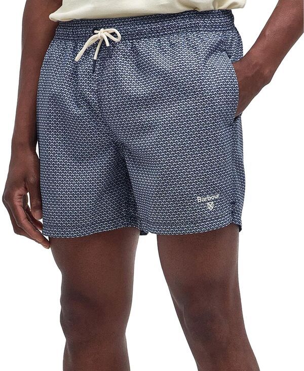 バブアー メンズ 水着 ハーフパンツ・ショーツ Barbour Mens Shell Swim Trunks Navy ネイビー