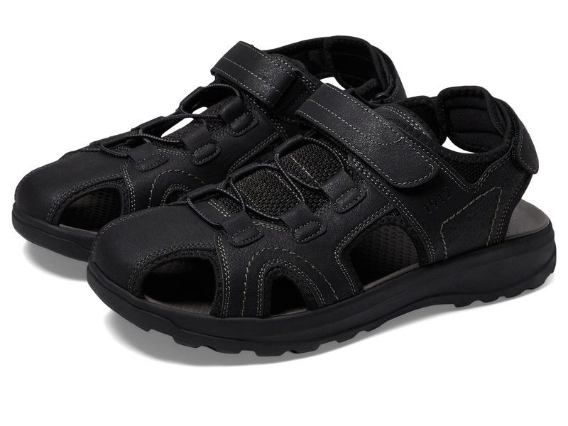 ノンブッシュ メンズ シューズ サンダル Nunn Bush Huck Sport Closed Toe Fisherman Sandal Black Multi ブラック