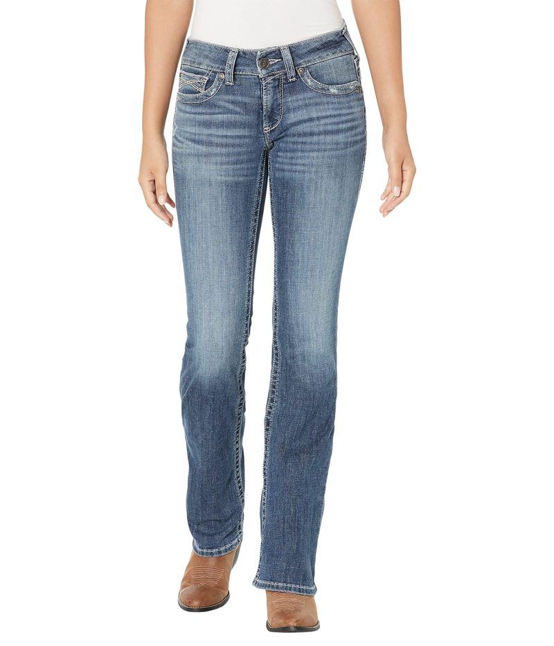 アリアト レディース ボトムス デニムパンツ ブーツカット ブーツ ジーンズ Ariat REAL MidRise Raquel Bootcut Jeans Canadian