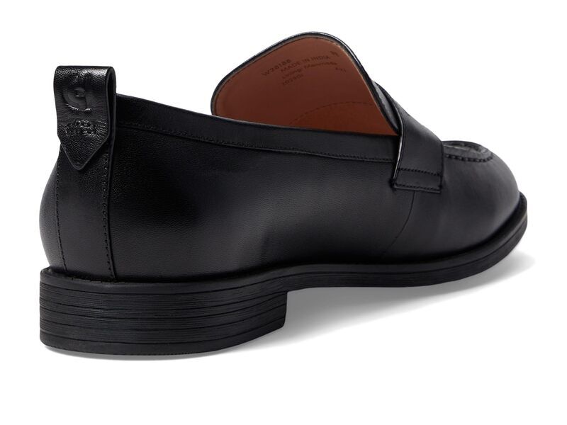 コールハーン レディース シューズ スリッポン・ローファー Cole Haan Stassi Penny Loafer Black Leather ブラック