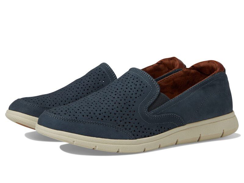 コブ ヒル レディース シューズ スリッポン・ローファー Cobb Hillidia SlipOn Stone Blue Nubu ブルー