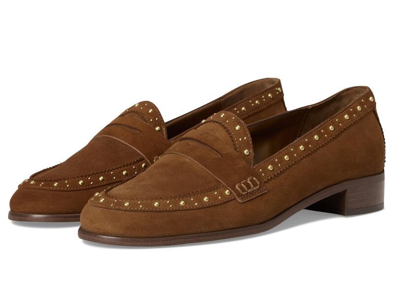 ヴィンスカムート レディース シューズ スリッポン・ローファー Vince Camuto Camdyn Studded Flat Loafer Burnt Sugar