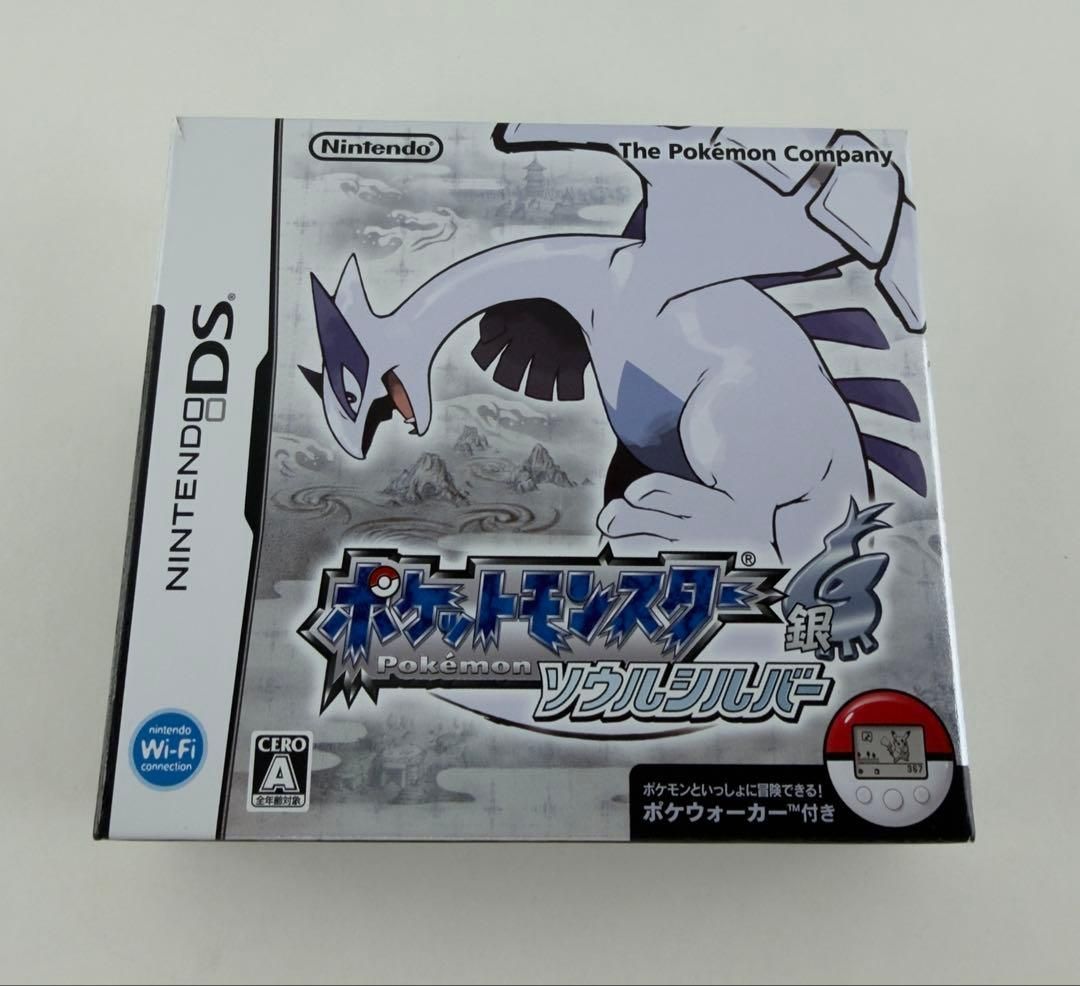 極美品 ポケットモンスター ソウルシルバー ポケモン 任天堂 DS ポケモン 箱説あり ニンテンドーDS用ソフト Nintendo