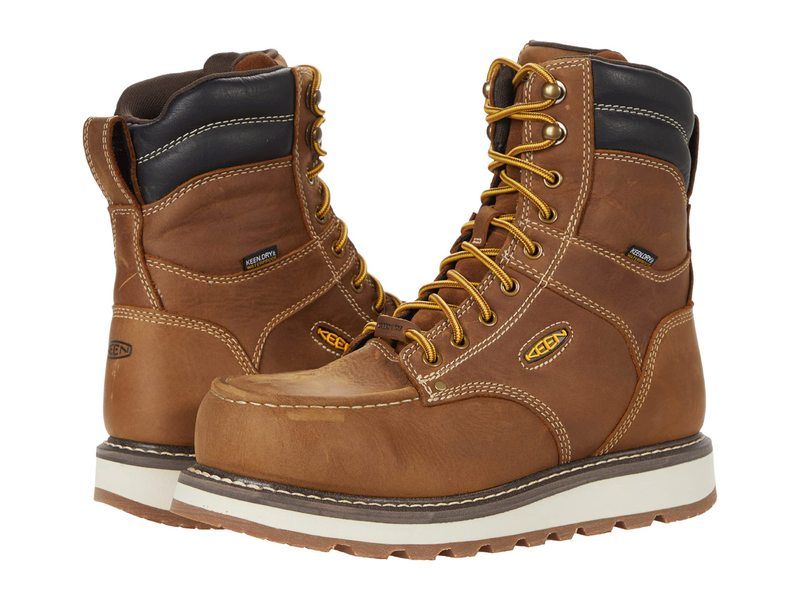 キーン メンズ シューズ ブーツ・レインブーツ KEEN Utility Cincinnati 8 Waterproof BelgianSandshe