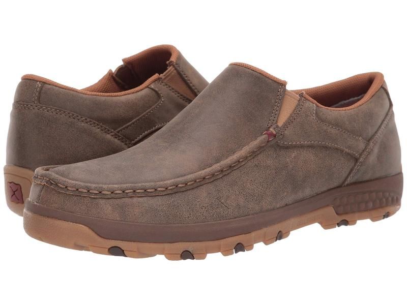ツイステッドエックス メンズ シューズ スリッポン・ローファー Twisted X MXC0003 Brown ブラウン