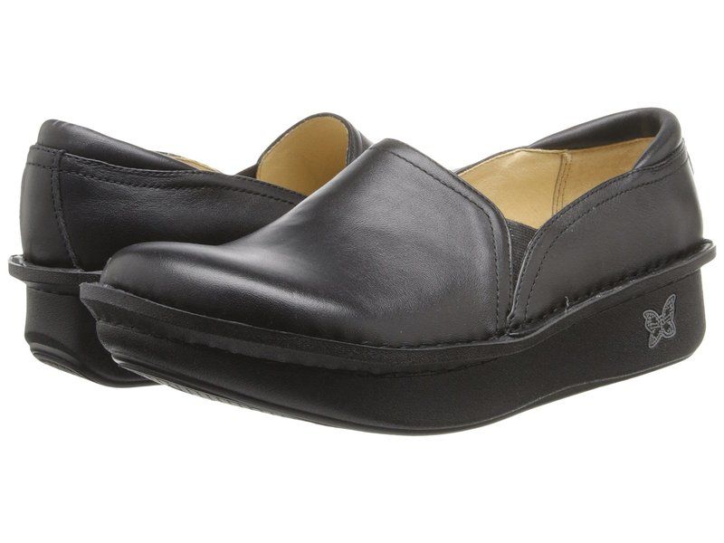 アレグリア レディース シューズ サンダル Alegria Debra Professional Black Leather ブラック