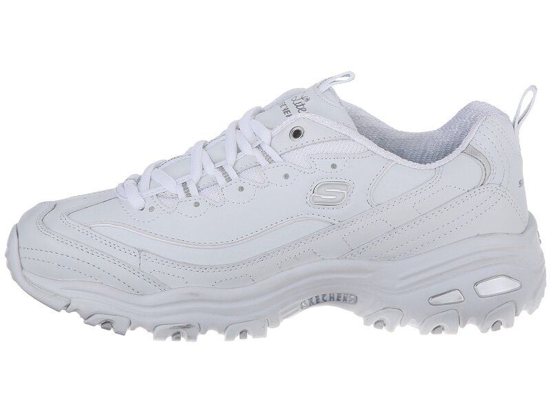 スケッチャーズ レディース シューズ スニーカー SKECHERS DLites Fresh Start White ホワイト