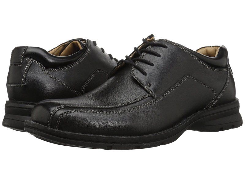 ドッカーズ メンズ シューズ オックスフォード Tシャツ Dockers Trustee Moc Toe Oxford Black Tumbled L ブラック