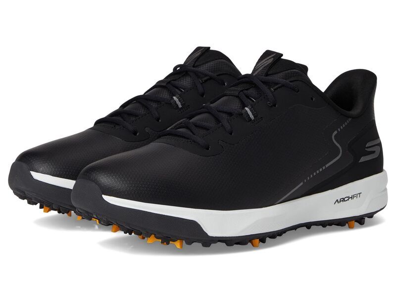 スケッチャーズ メンズ シューズ スニーカー Skechers GOLF Elite Vortex Rival ArchFit Golf Shoe Black ブラック