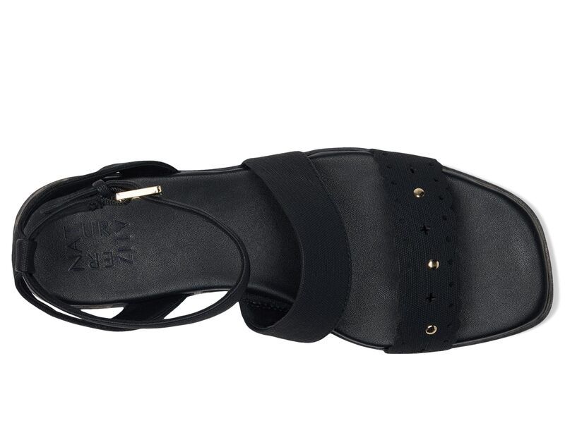 ナチュライザー レディース シューズ サンダル Naturalizer Gana Black Faux Leather ブラック ナチュライザー レディース シューズ サンダル Naturalizer Gana Black Faux Leather ブラック