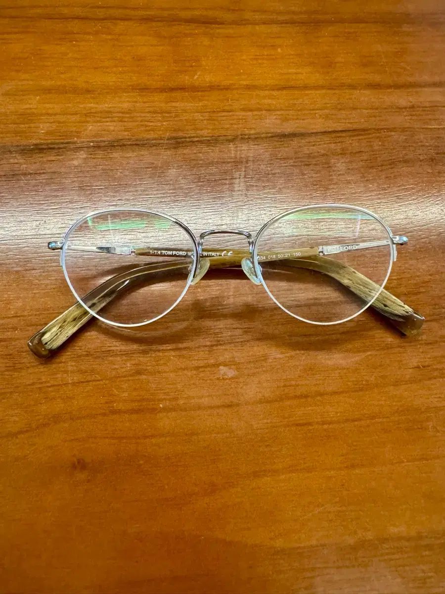 TOM FORD トムフォード TF5334 018 シルバー-ブラウン メガネ