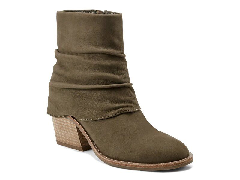 アース レディース シューズ ブーツ・レインブーツ Earth Savvy Bootie Dark Green グリーン