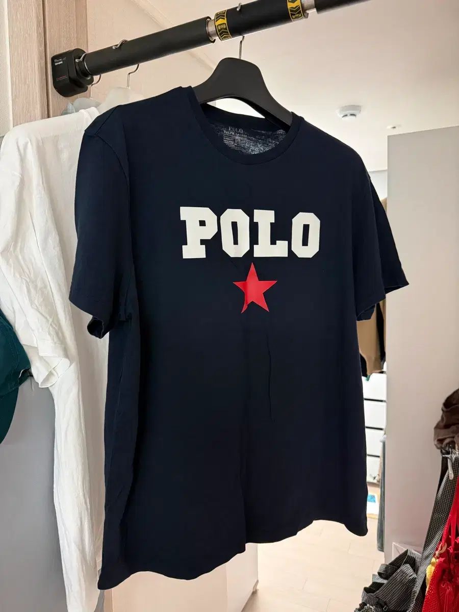 ポロラルフローレン ネイビー 半袖Tシャツ L