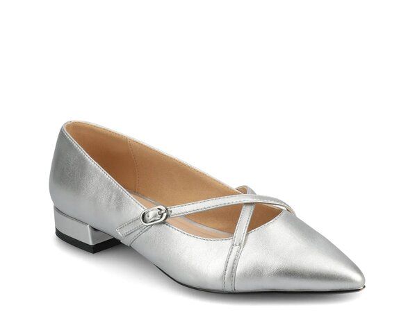 ジュルネ コレクション レディース シューズ パンプス Journee Collection Camby Pump Silver Metallic シルバー