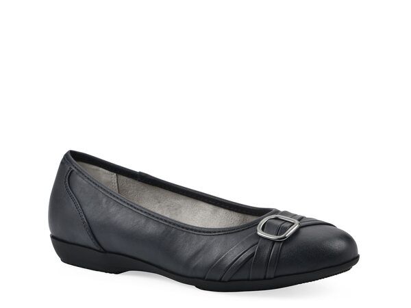クリフバイホワイトマウンテン レディース シューズ パンプス Cliffs by White Mountain Calming Ballet Flat Navy ネイビー