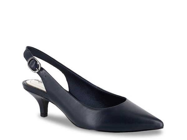 イージーストリート レディース シューズ パンプス Easy Street Faye Pump Navy ネイビー