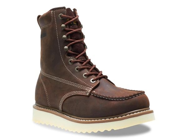 ウルヴァリン メンズ シューズ ブーツ・レインブーツ Wolverine Loader Work Boot Dark Brown ブラウン