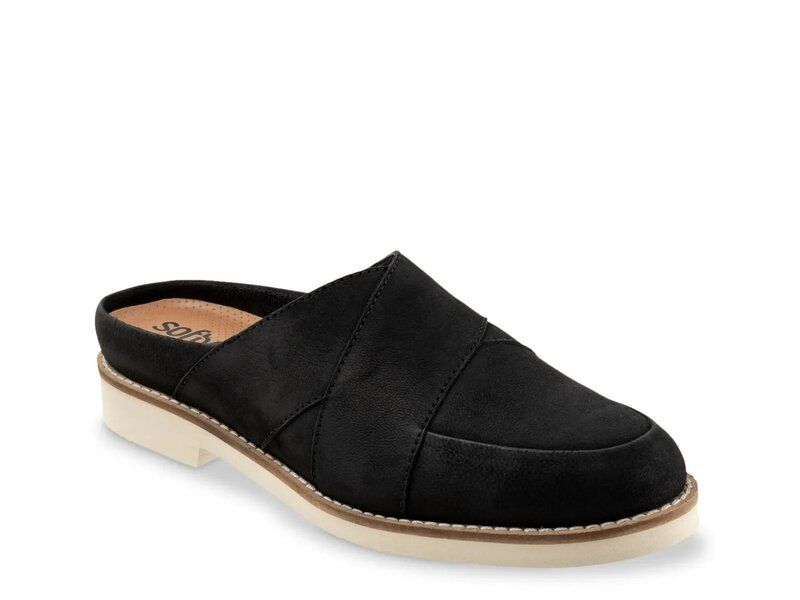 ソフトウォーク レディース シューズ スリッポン・ローファー Softwalk Wessex SlipOn Black Nubuck ブラック